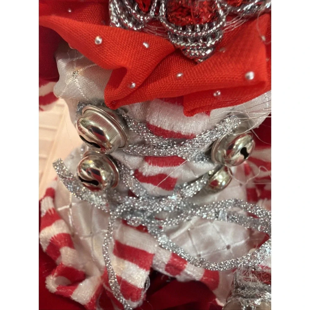 Cynthia Rowley Posable Christmas Elf‎ Doll Figure Boy Present Shelf Sitter READ